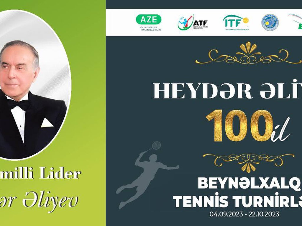 Ulu Öndər Heydər Əliyevin 100 illiyinə həsr olunmuş Beynəlxalq Tennis Turnirləri davam edir