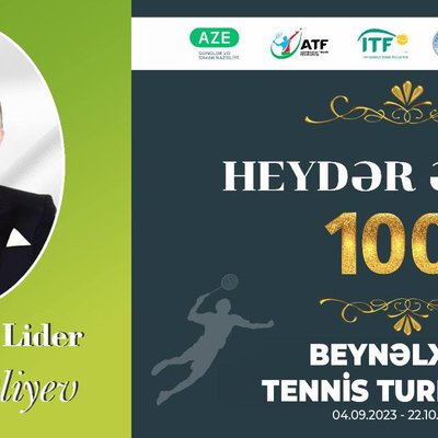 Ulu Öndər Heydər Əliyevin 100 illiyinə həsr olunmuş Beynəlxalq Tennis Turnirləri davam edir