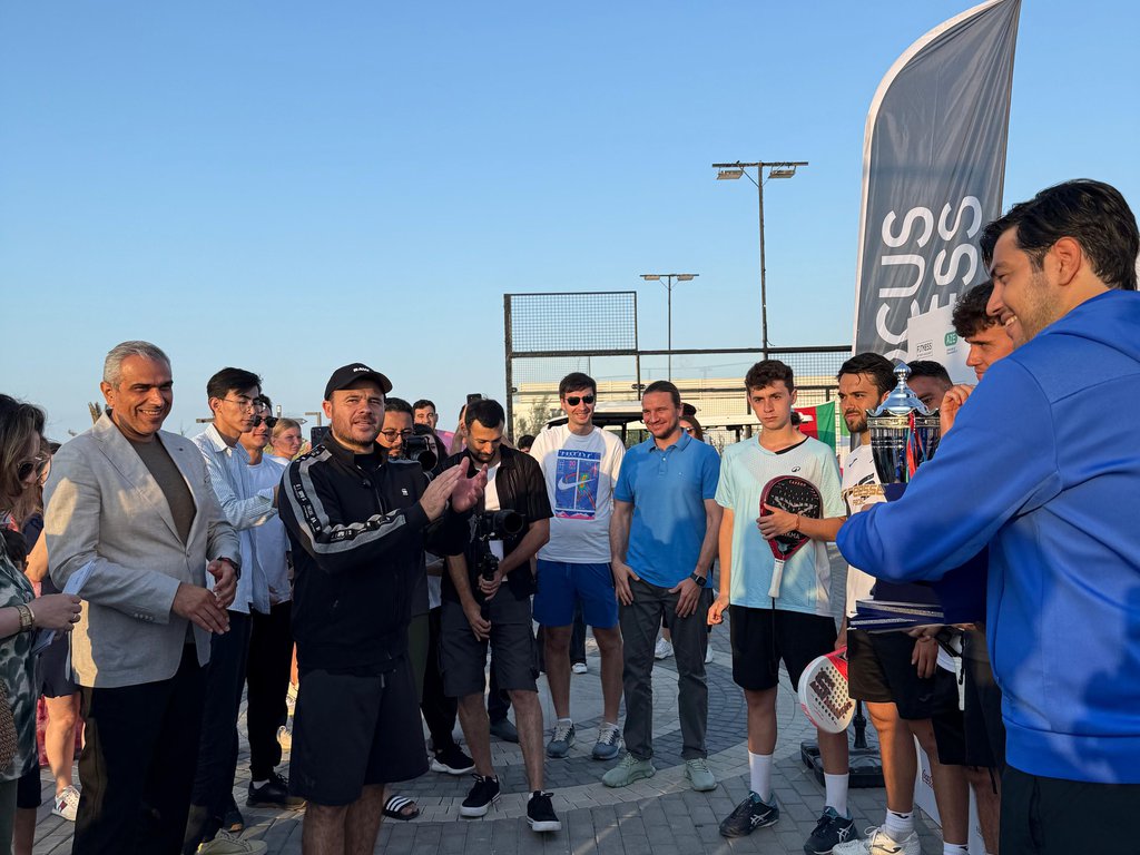 “Crocus Fitness Sea Breeze International Padel Cup” seriyasında ilk turnirə yekun vuruldu