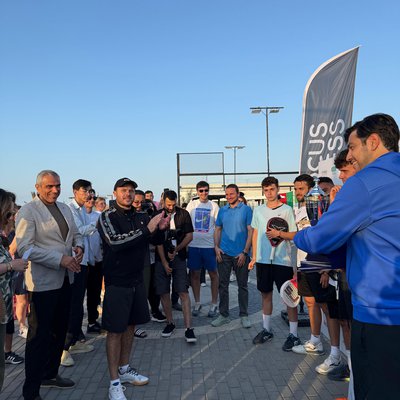 “Crocus Fitness Sea Breeze International Padel Cup” seriyasında ilk turnirə yekun vuruldu
