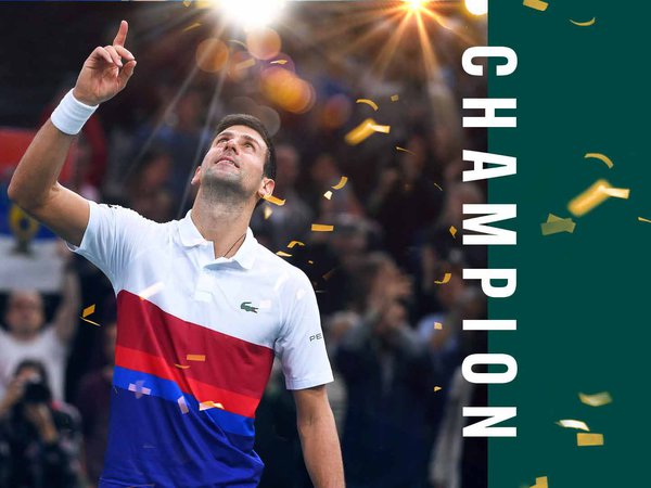 Novak Cokoviç Parisdə "Masters" turnirinin qalibi oldu