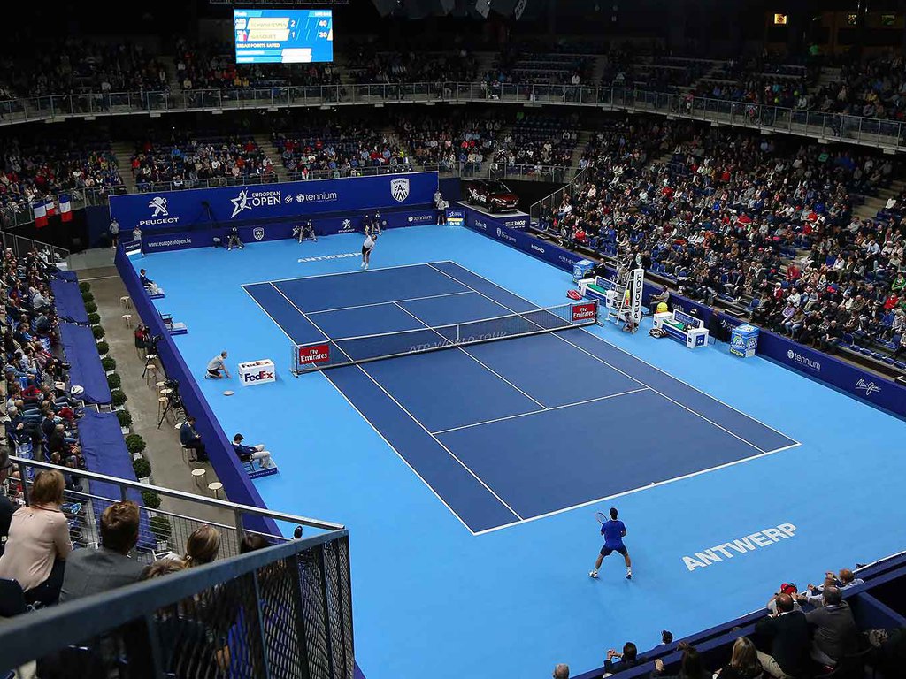 Belçikada beynəlxalq tennis turniri davam edir